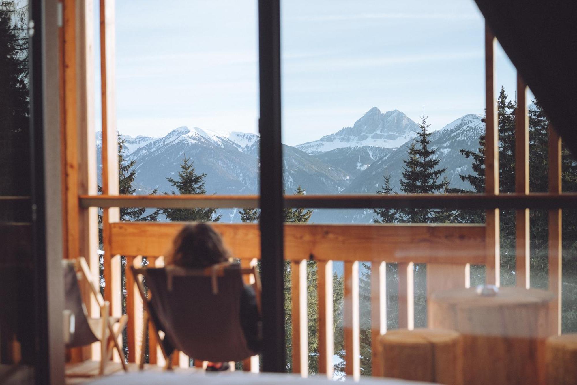 Oberhauser Huette Rodenecker - Luesner Alm 卢逊 外观 照片