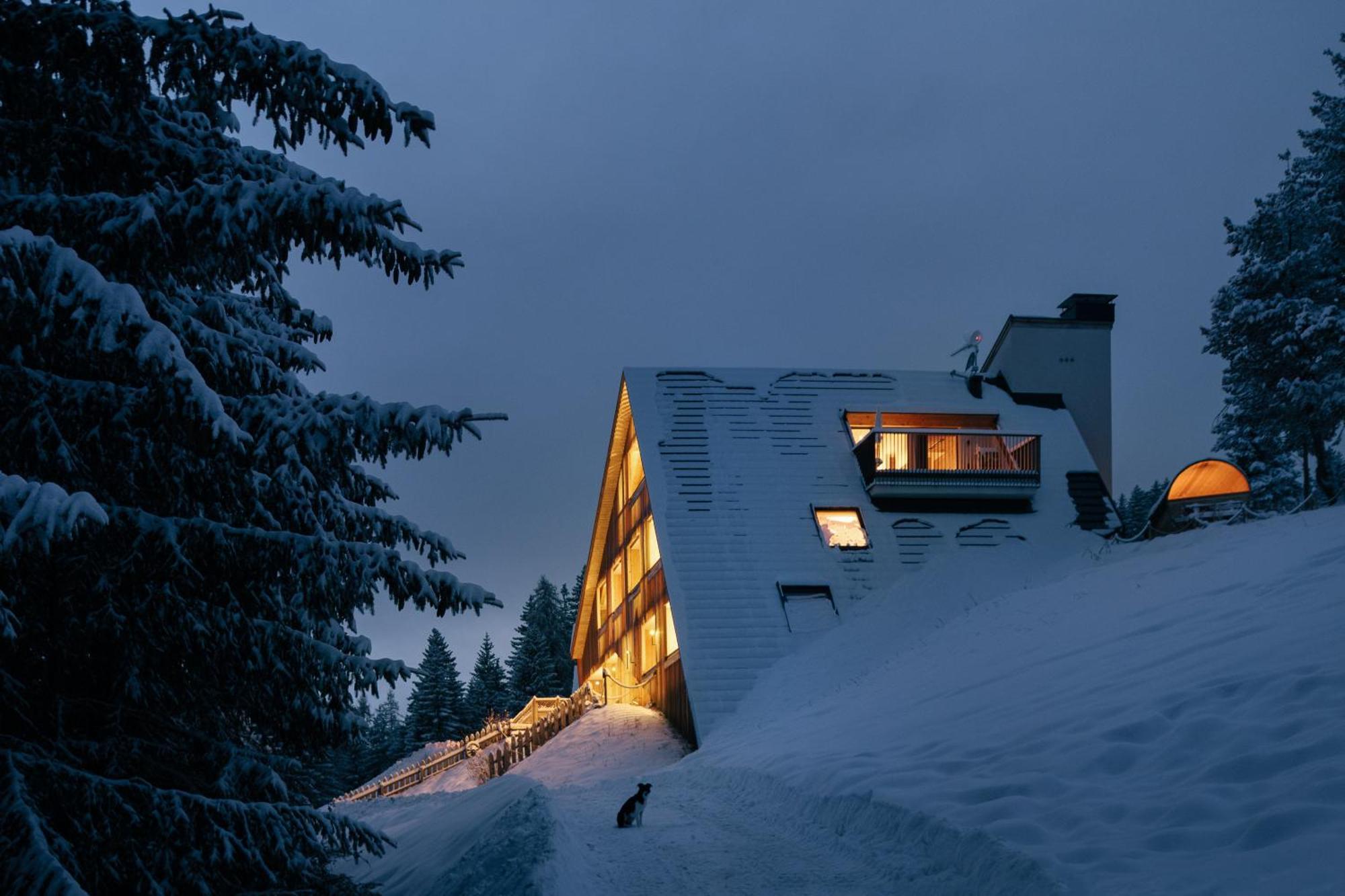 Oberhauser Huette Rodenecker - Luesner Alm 卢逊 外观 照片